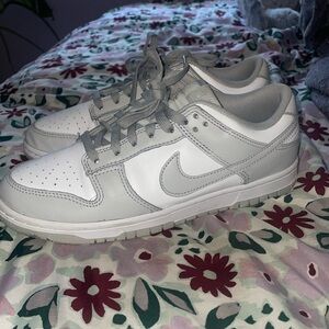 Light Gray Nike Dunks